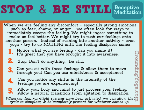 Sensation and Dissipation